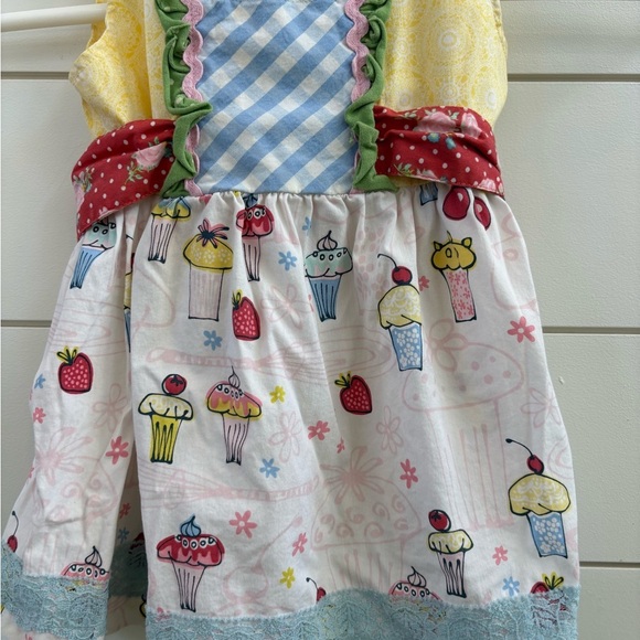 Matilda Jane Yellow and White Cupcake Dress - Picture 4 of 8